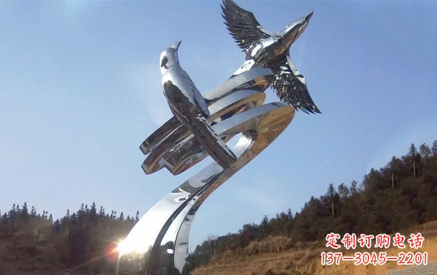 郴州不锈钢动物雕塑——美化城市环境