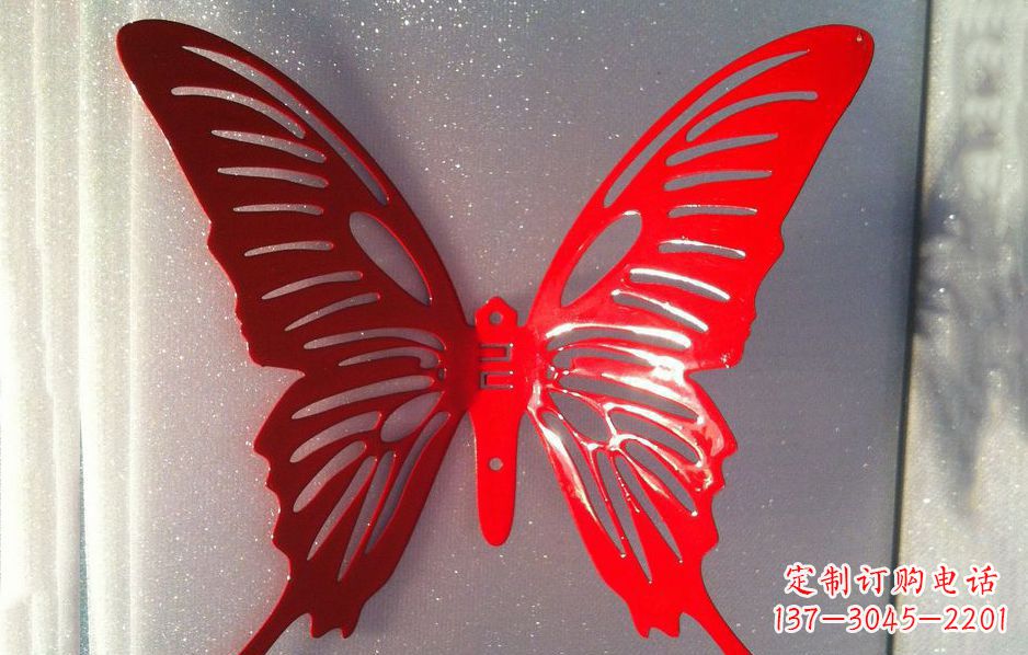 郴州不锈钢蝴蝶雕塑让蝴蝶飞跃展现灿烂美丽