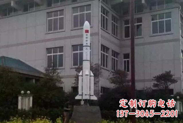 郴州不锈钢火箭雕塑给城市带来无限美