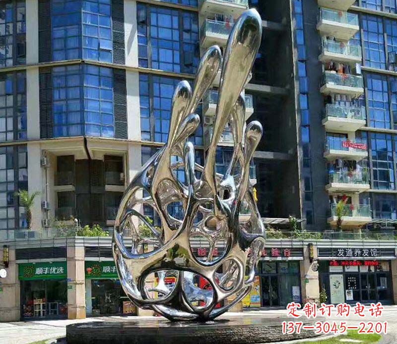 郴州不锈钢火龙果雕塑集艺术与自然之美