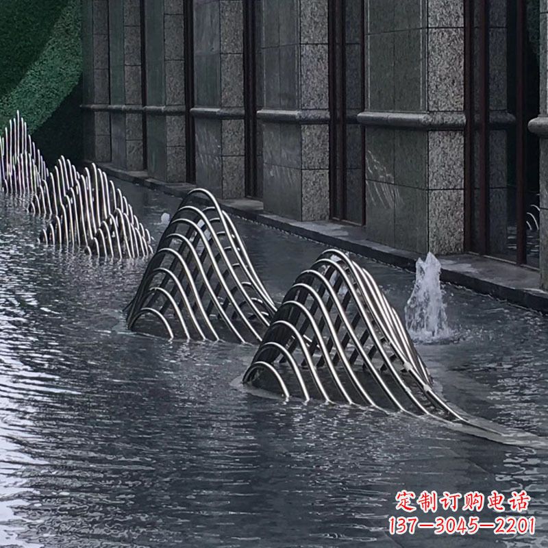 郴州不锈钢假山雕塑精美外形,百变造型