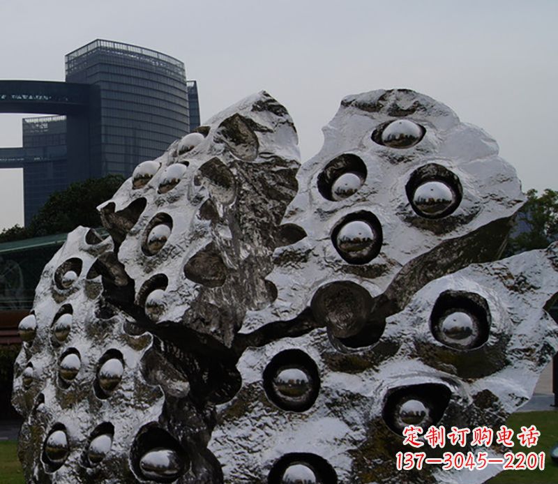 郴州不锈钢莲蓬雕塑精美绝伦