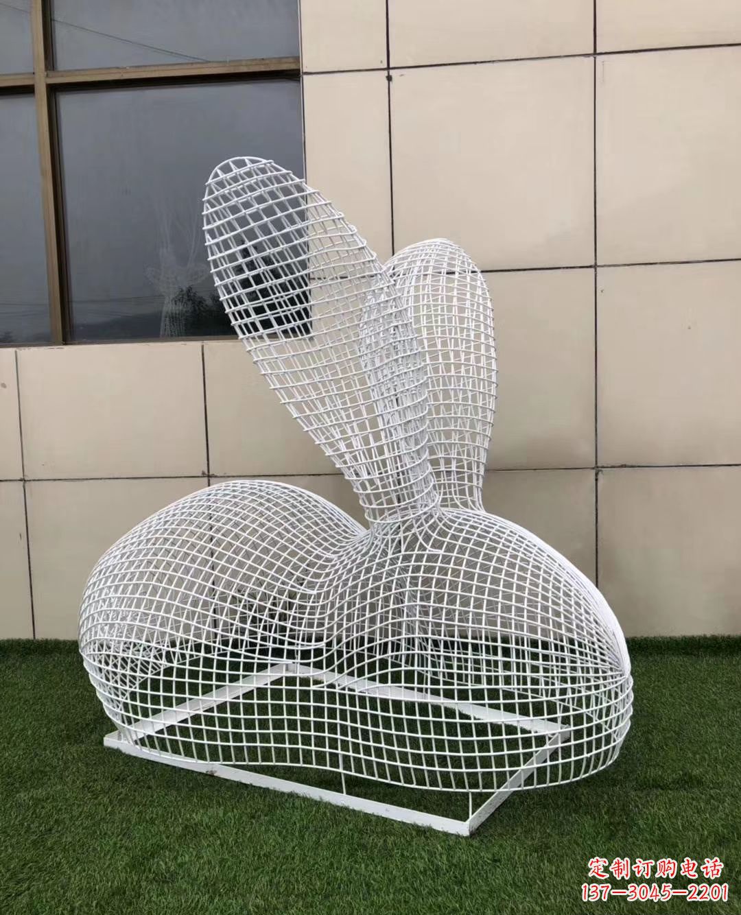 郴州不锈钢镂空动物雕塑精致美观的艺术品