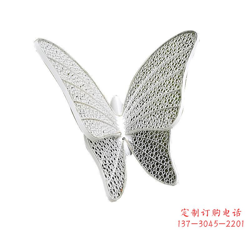 郴州不锈钢绿地蝴蝶雕塑