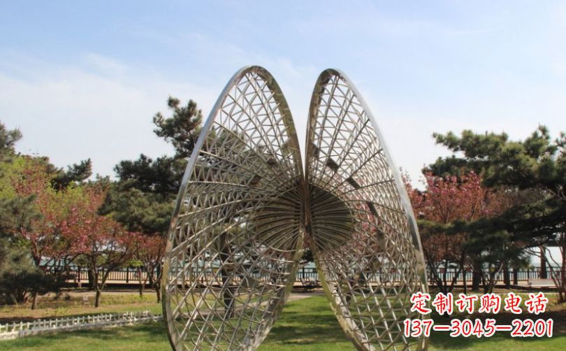 郴州扇贝雕塑给公园带来清新之美