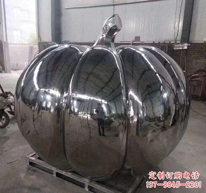 郴州不锈钢蔬菜雕塑——精美而经典