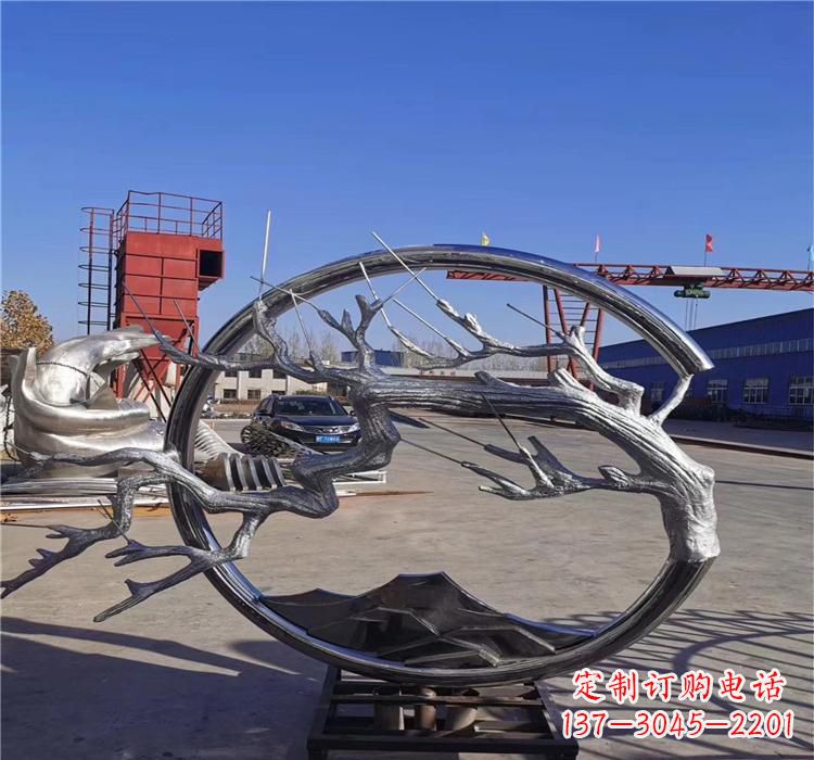 郴州不锈钢树枝雕塑艺术与自然的完美结合