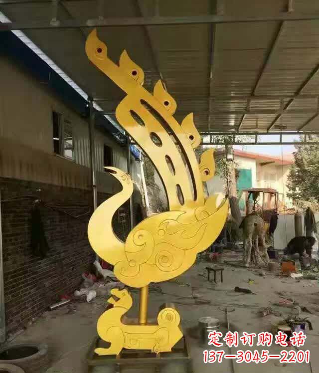 郴州不锈钢铁艺凤凰雕塑