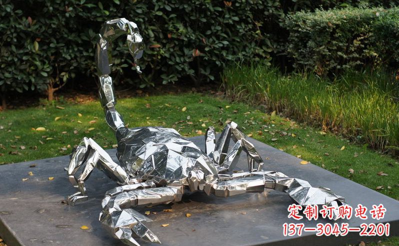 郴州不锈钢蝎子雕塑
