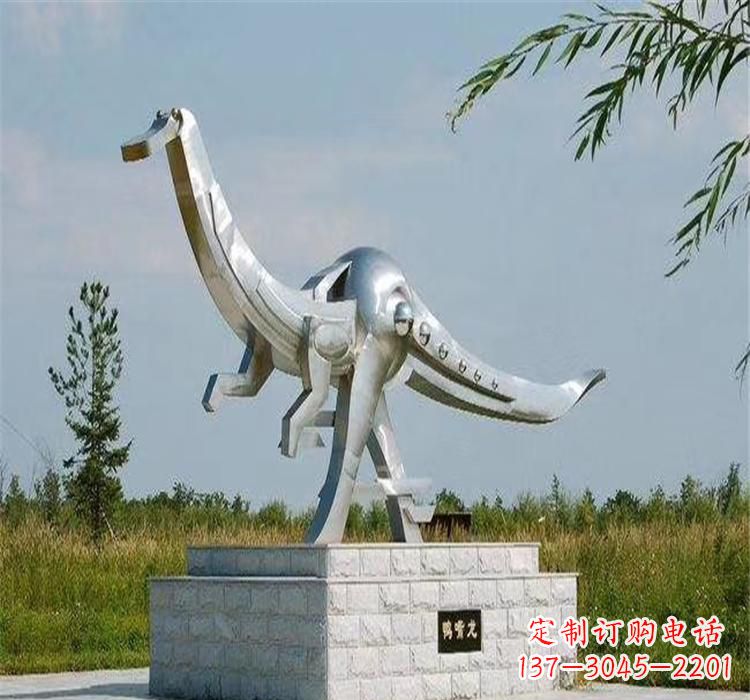 郴州不锈钢鸭嘴龙雕塑传承独特艺术魅力