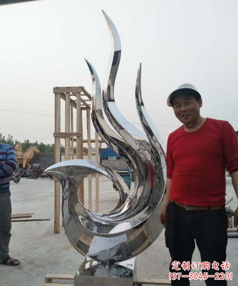 郴州不锈钢艺术之美——凤凰雕塑