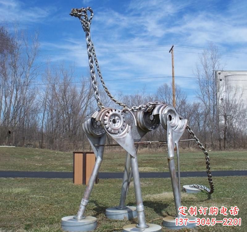 郴州不锈钢恐龙雕塑集艺术与自然于一体