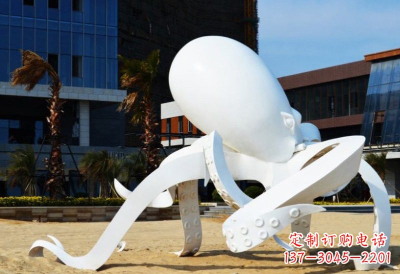 郴州精美的不锈钢章鱼雕塑