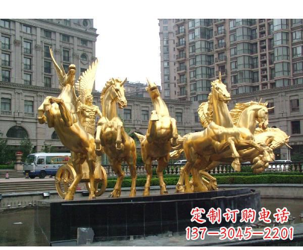 郴州阿波罗的象征——青铜雕塑