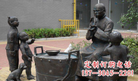 郴州糖人雕塑温暖的童年回忆