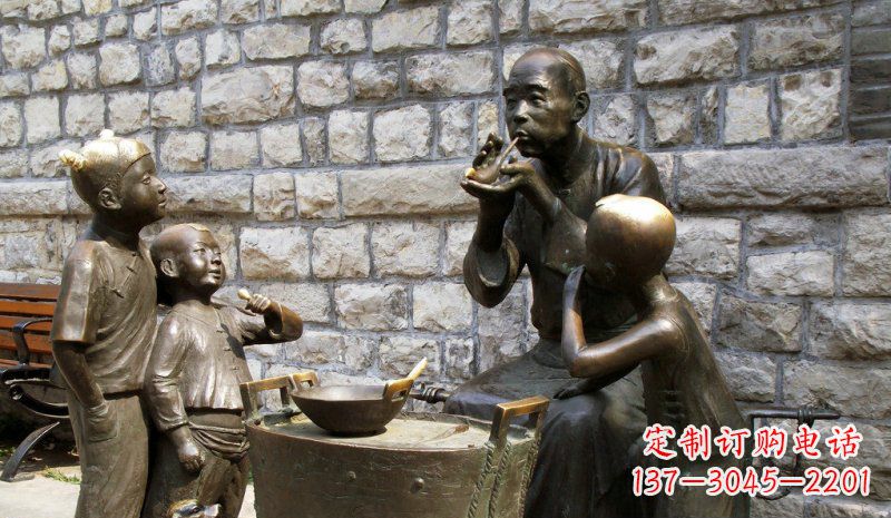 郴州糖果街的精美雕塑