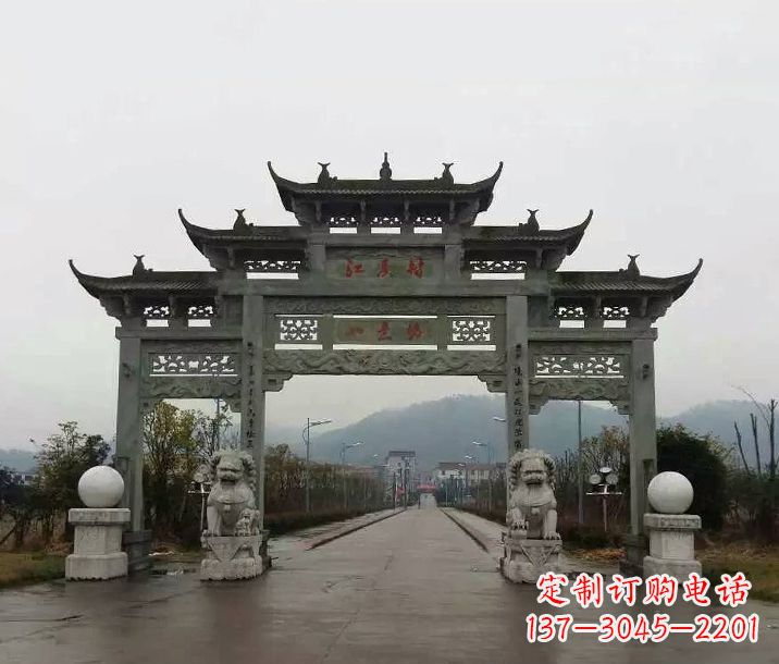 郴州牌坊石雕传承民间文化