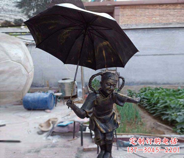 郴州儿童雕塑传承文化之美
