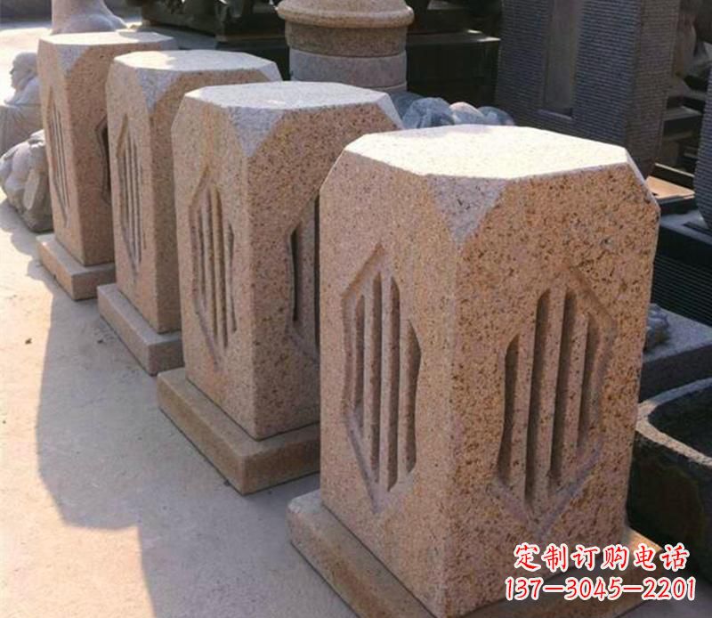 郴州精美的大理石灯雕塑