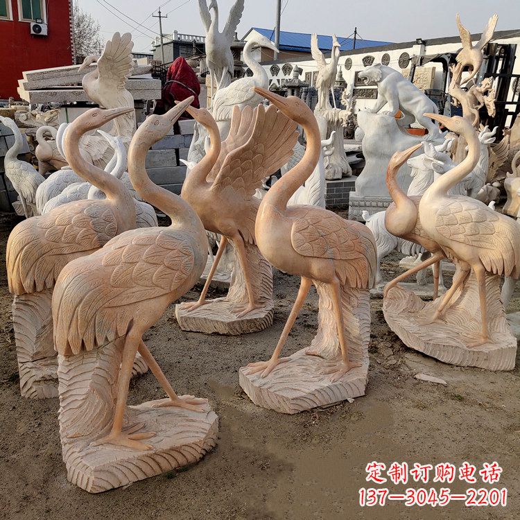 郴州仙鹤雕塑艺术的经典之作