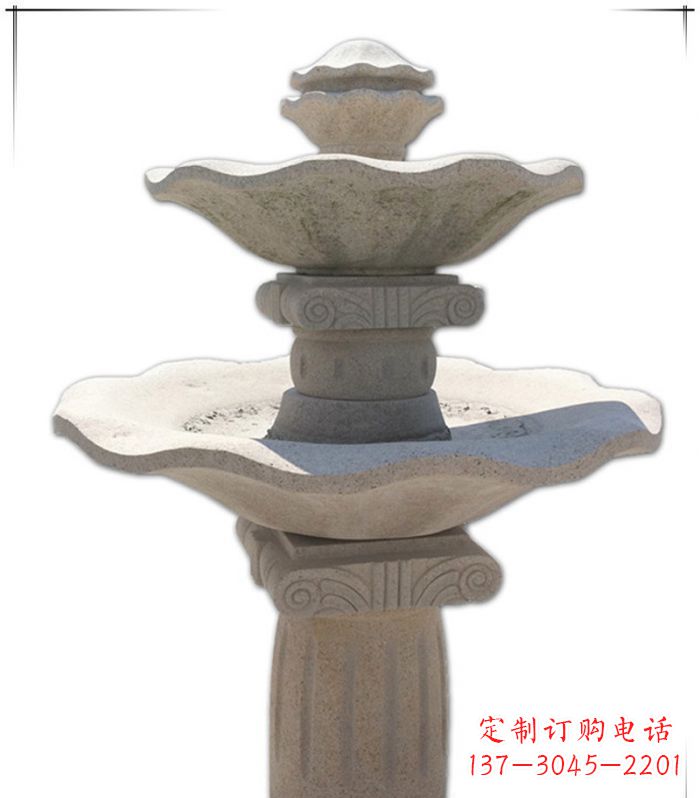郴州大理石多层喷泉石雕精美绝伦的艺术形式