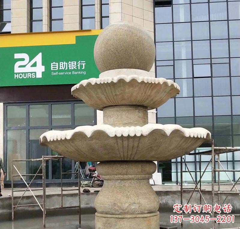 郴州大理石风水球喷泉雕塑——振奋人心的艺术杰作