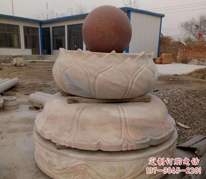 郴州大理石风水球雕塑