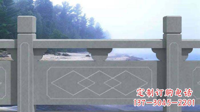 郴州大理石护城河栏板石雕