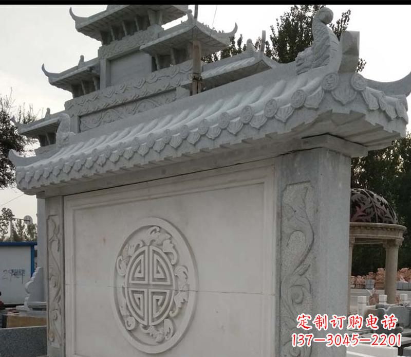 郴州精美大理石影壁雕塑
