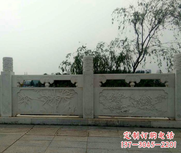 郴州精美大理石栏板石雕