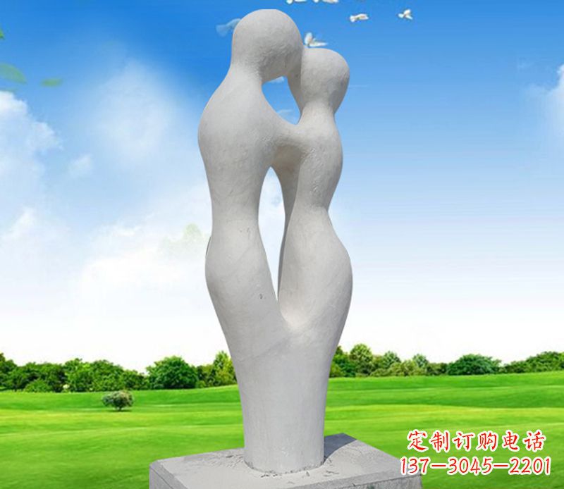 郴州情侣石雕，永恒的爱恋