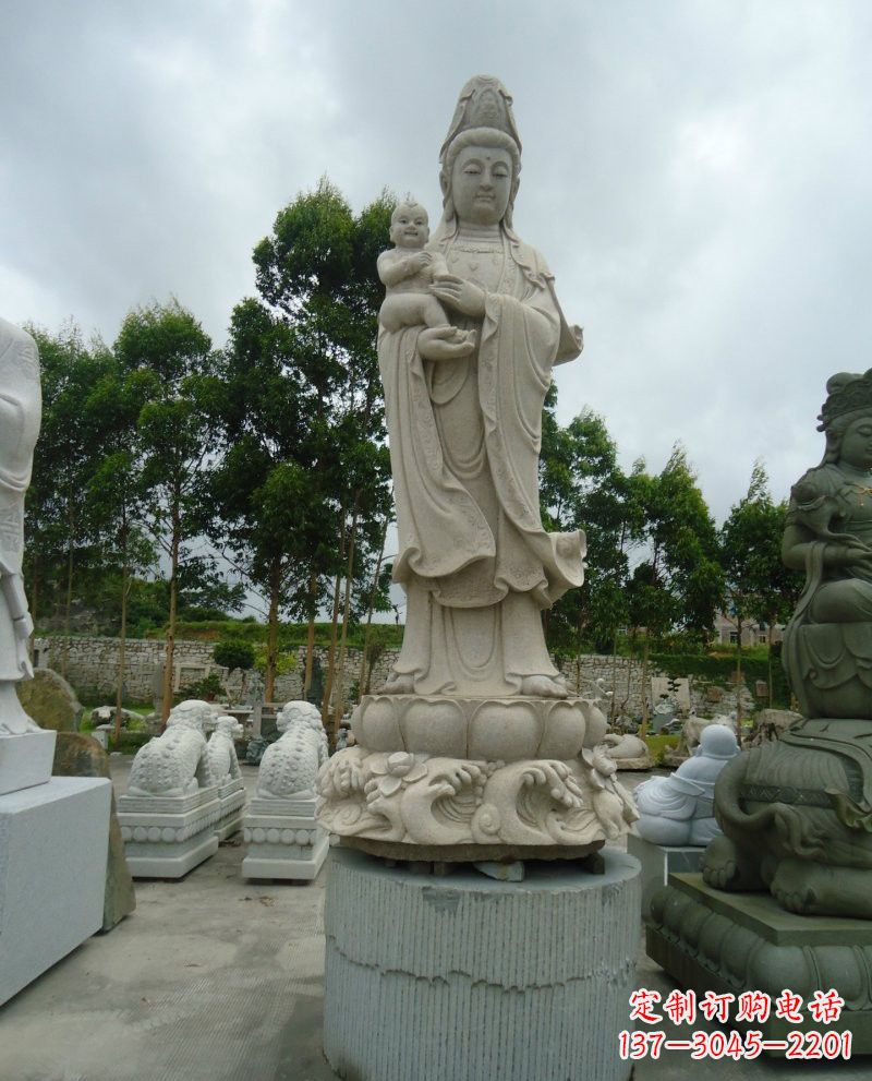 郴州大理石观音像