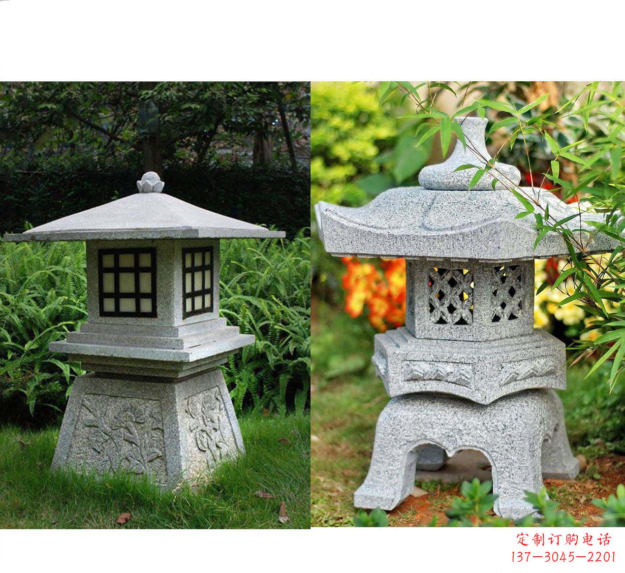 郴州精美大理石石灯雕塑
