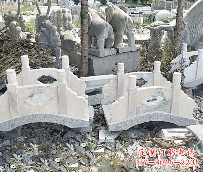 郴州精美大理石拱桥雕塑
