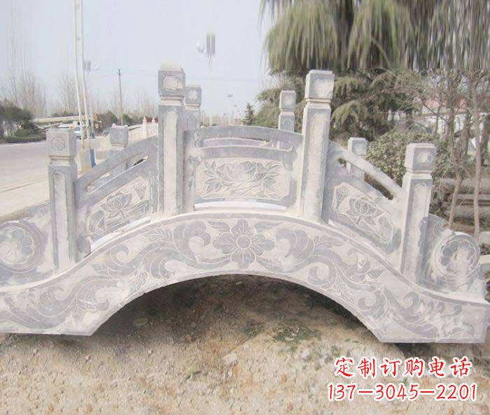 郴州精美大理石小型拱桥石雕