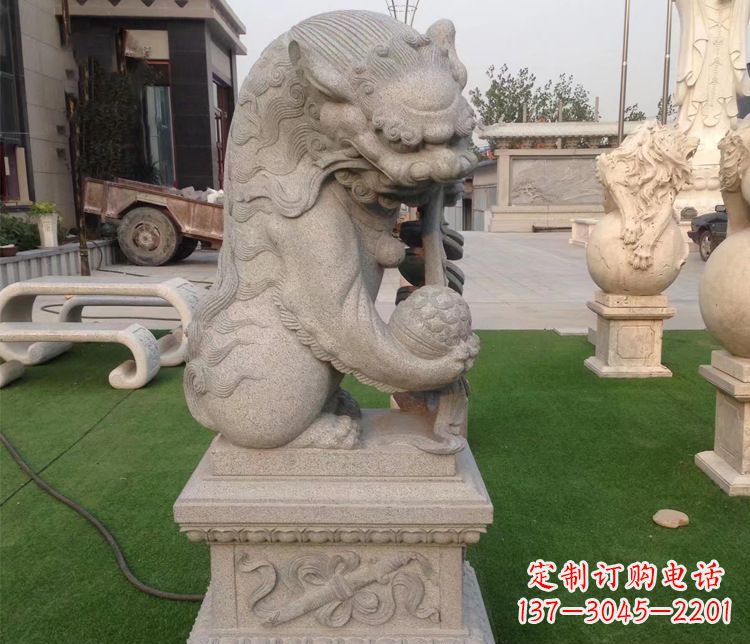 郴州优雅精致的大理石独角兽雕塑