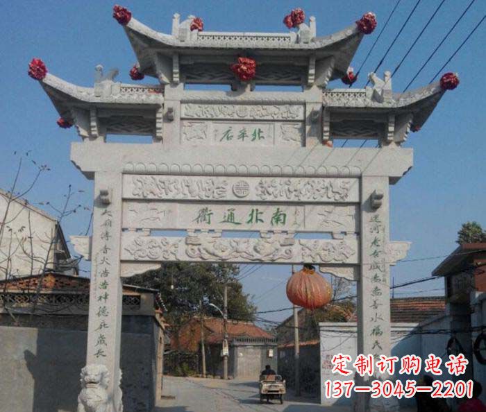 郴州优质大理石牌坊雕塑