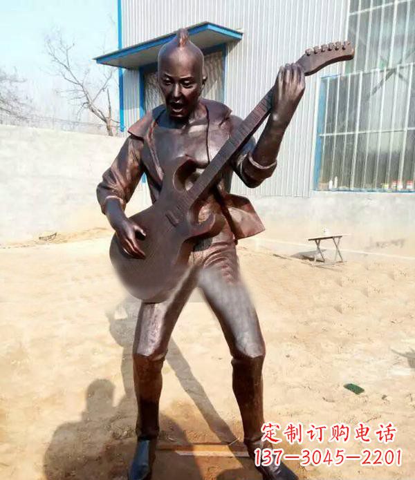 郴州音乐传奇——吉他雕塑