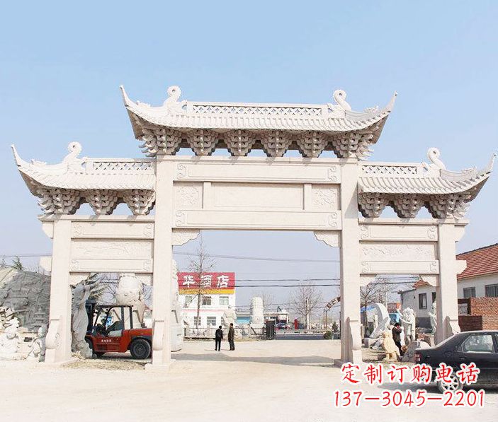郴州精美牌坊雕塑