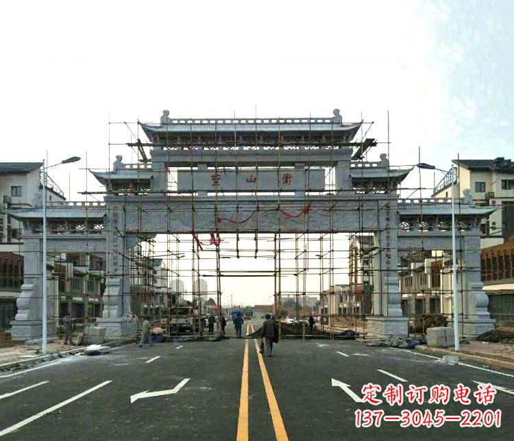 郴州牌坊石雕——精致细腻,展示正气