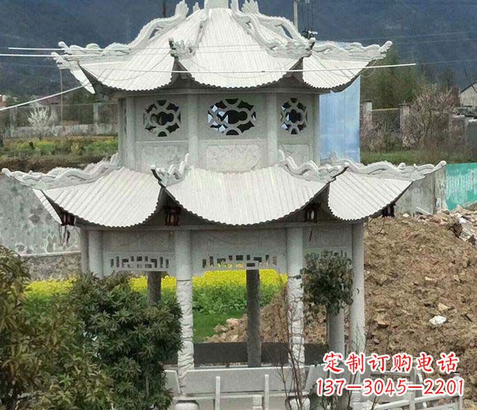 郴州古典凉亭石雕