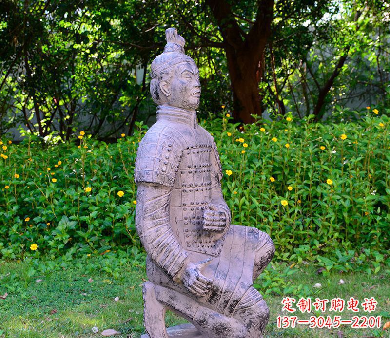 郴州传统文化经典--仿古兵马俑雕塑