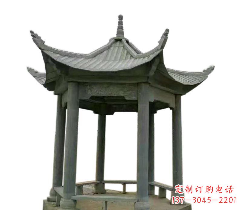 郴州仿古石雕凉亭