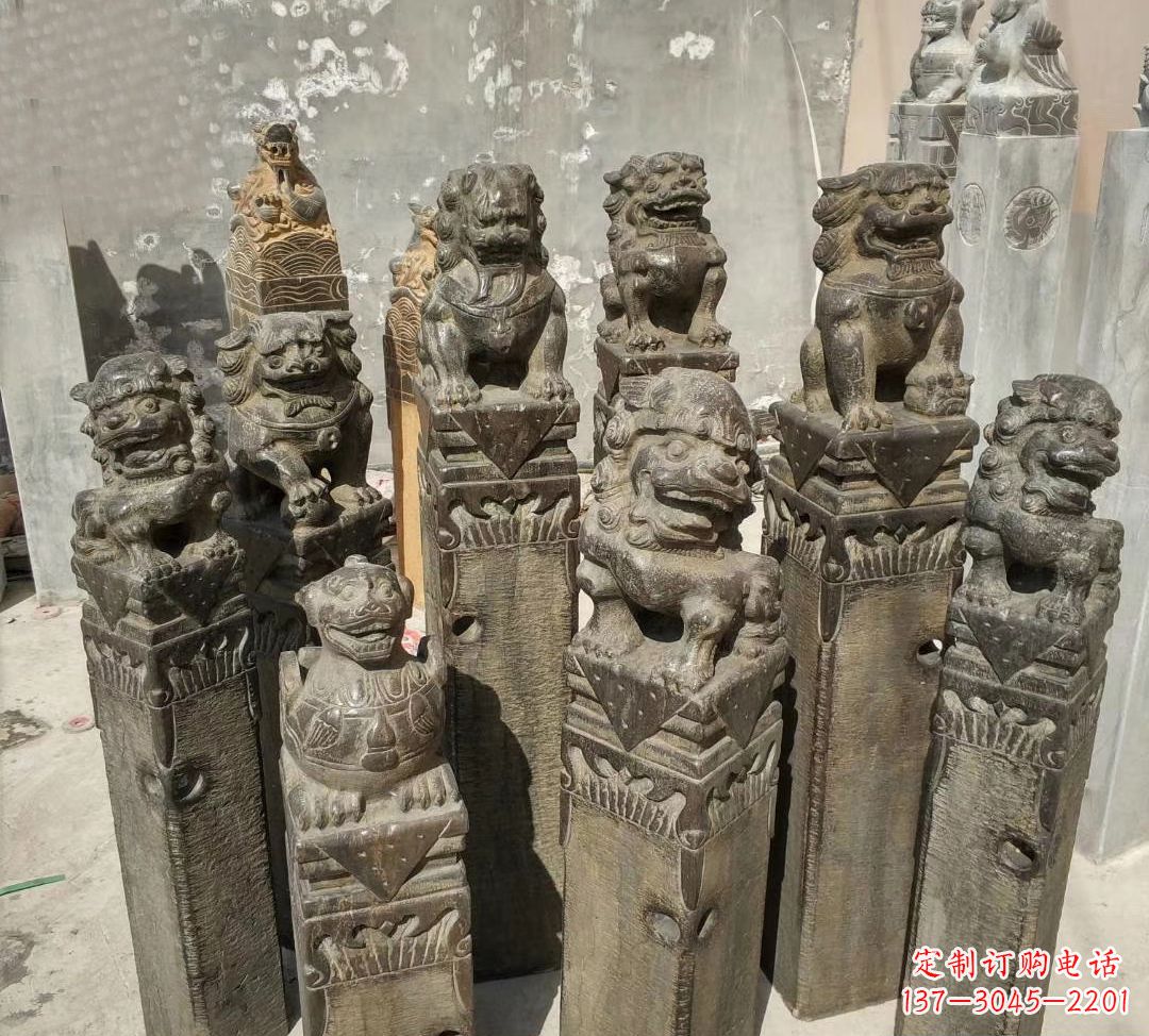 郴州仿古马雕塑,高端定制艺术石雕