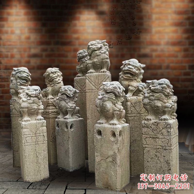 郴州仿古栓马雕塑