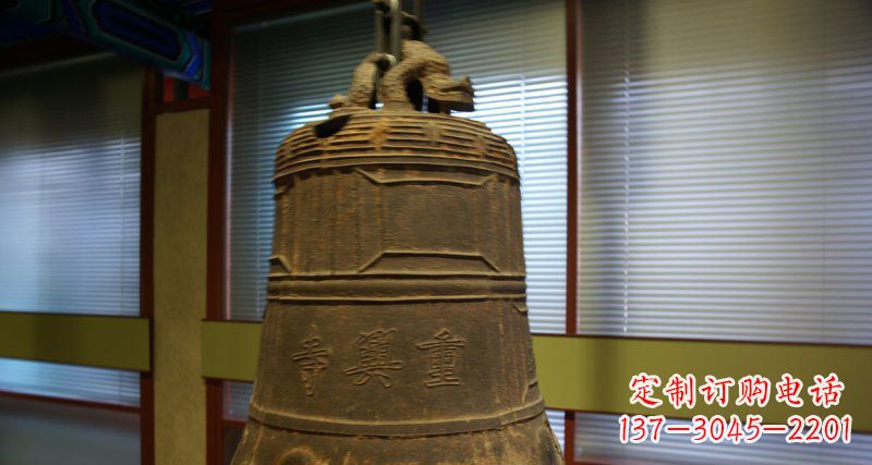 郴州仿古铜钟雕塑定制