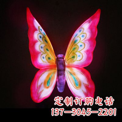 郴州定制发光蝴蝶雕塑
