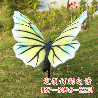 郴州色彩丰富的仿真蝴蝶雕塑