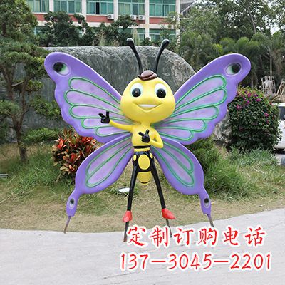 郴州仿真蝴蝶雕塑,精致多彩、灵动优雅