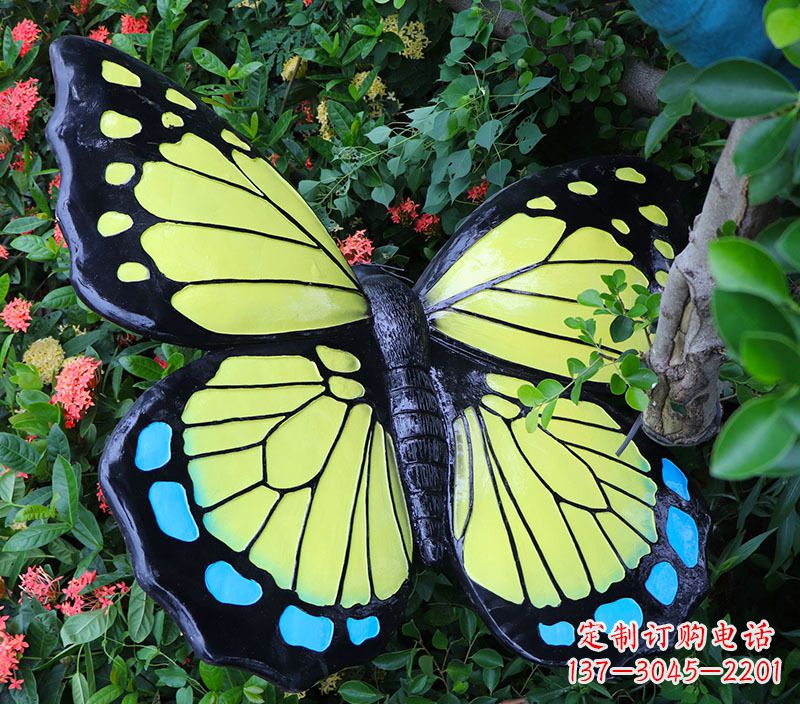 郴州玻璃钢蝴蝶雕塑